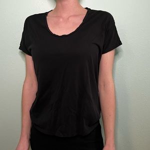 Plain Black Uniqlo Top